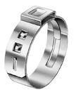 STEPLESS CLAMP 10.5MM 304SS